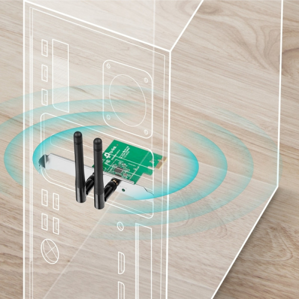 Сетевой адаптер WiFi TP-Link TL-WN881ND PCI Express