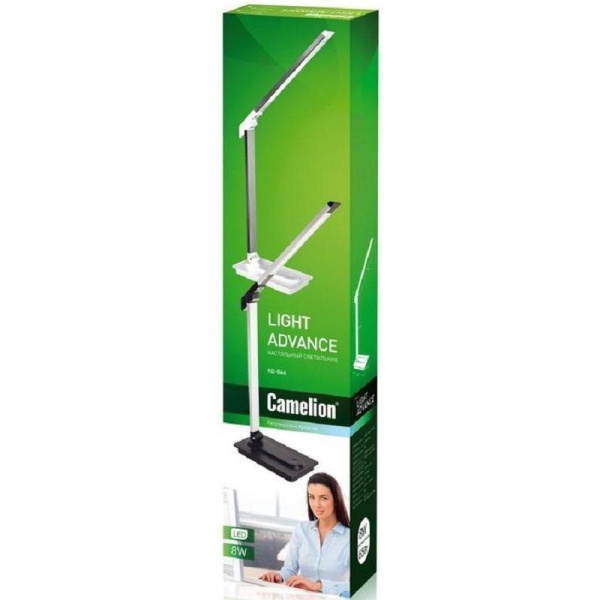 Светильник Camelion KD-846 C02 чёрный, 8 Вт, LED