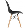 Стул для столовых SG_Eames черный PP, деревянные ножки