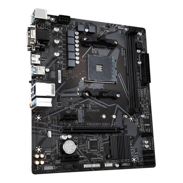 Материнская плата Gigabyte A520M S2H AM4 AMD 2xDDR4 mATX RTL
