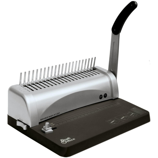 Брошюровщик ProfiOffice Bindstream K1251, А4, 12л./450л., пл.пруж.
