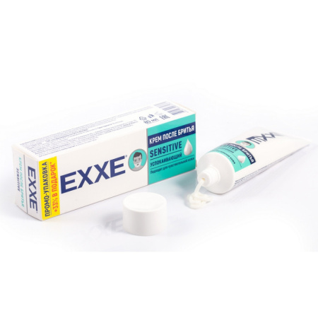 Крем после бритья EXXE sensitive д/чув кожи, 80 мл