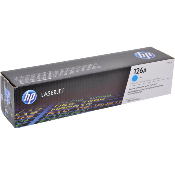 Картридж лазерный HP 126A CE311A гол. для LJ CP1025