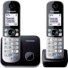 Радиотелефон Dect Panasonic KX-TG6812RU чер(KX-TG6812RUB)