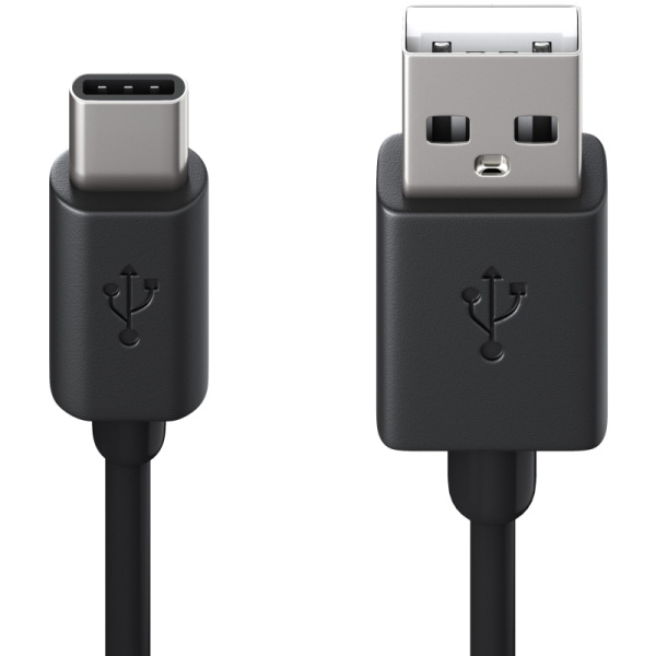 Кабель USB 2.0 - USB Type-C, М/М, 1 м, Red Line, чер, УТ000010553