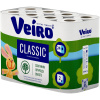 Бумага туалетная Linia Veiro Classic 2сл бел втор 17,5м 140л24рул/уп 5с224