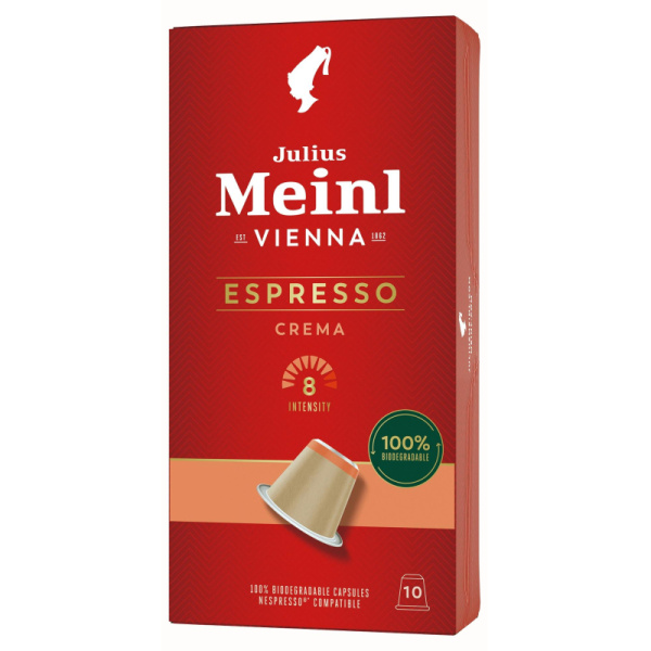 Кофе в капсулах Julius Meinl Эспрессо Крема BIO, 10 кап (94029)