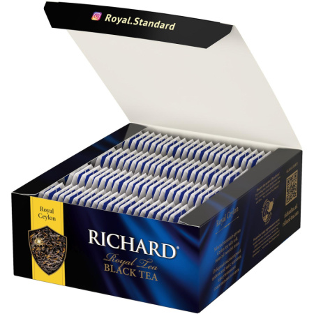 Чай Richard Royal Ceylon черный сашет 2гx100пак 61066, 13936