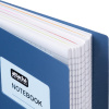 Бизнес-тетрадь А5,200л,кл,греб Attache Selection Office book синий металлик