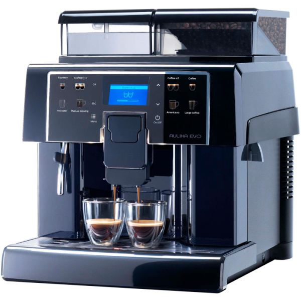 Кофемашина SAECO  AULIKA EVO BLK, 1400Вт, 2,5 л, 500 гр зерно