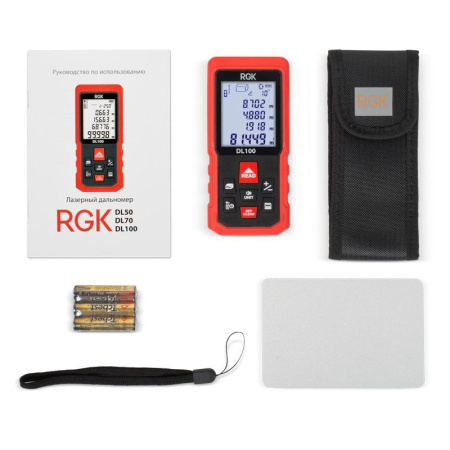 Дальномер лазерный с угломером RGK DL100