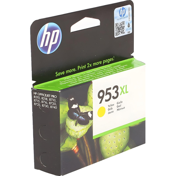 Картридж струйный HP 953XL F6U17AE пурп. пов.емк. OJ Pro 8210/8720