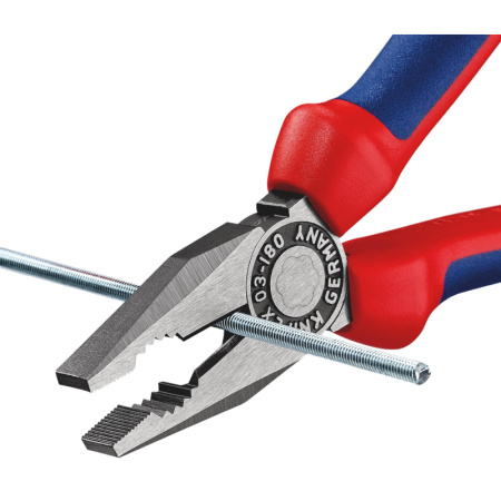 Плоскогубцы комбинированные L-180 мм KNIPEX KN-0302180