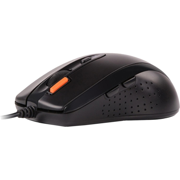 Мышь компьютерная A4 V-Track Padless N-70FX, 1600dpi, черный
