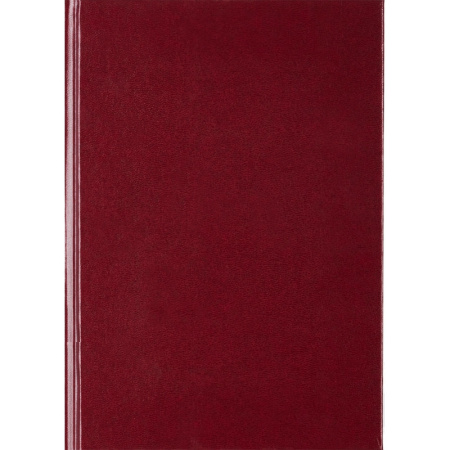 Ежедневник недатированный А5, Ideal бордовый 136л. 3-122/04 3-122/04