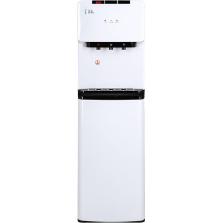 Кулер Ecotronic K41-LXE  white-black с нижн загрузкой бутыли и электр охлаж