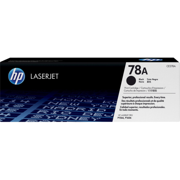 Картридж лазерный HP 78A CE278A чер. для LJ P1566/1606DN