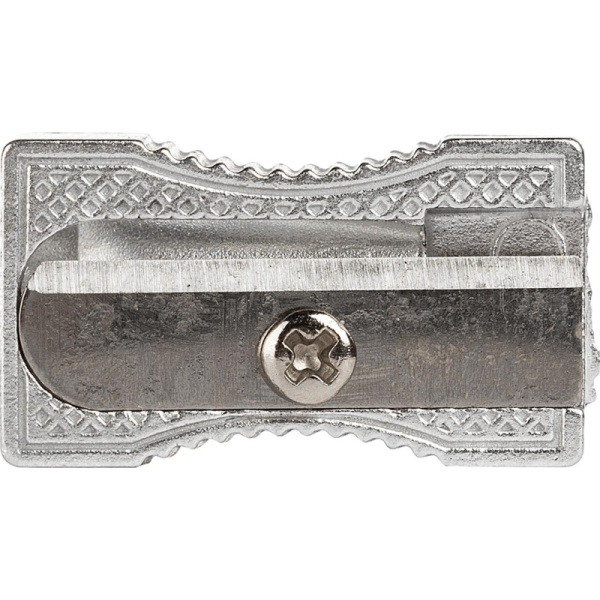 Точилка металлическая клиновидная Attache Economy, одно отверстие1