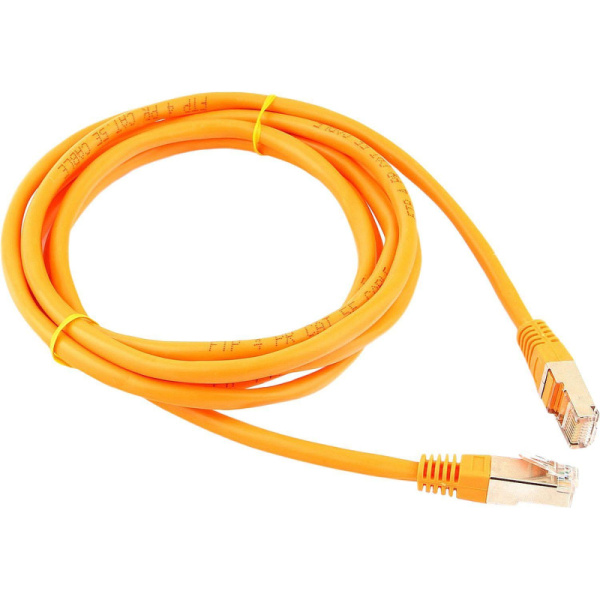 Патч-корд FTP Cablexpert PP22-2M/O кат. 5e, 2м, оранжевый