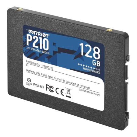 SSD накопитель Patriot SATA III 128Gb P210S128G25 P210 2.5