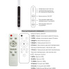 Светильник Lucia L570 Fleksa LED на струбцине белый