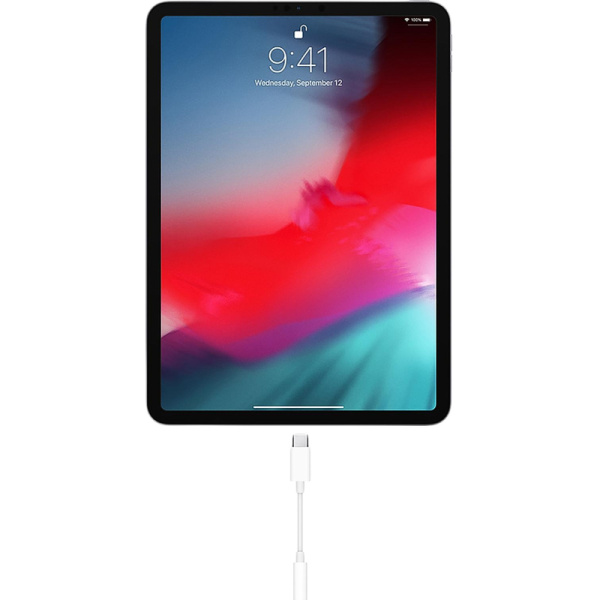 Адаптер Apple USB-C - 3.5 mm Headphone Jack Adapter, бел, MU7E2ZM/A