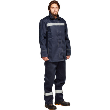 Костюм сварщика усиленый 100% х/б 450 г/м2 (модель КСТ06) (р.60-62) 182-188