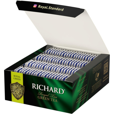 Чай Richard Royal Green зеленый, 100 пак