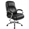 Кресло BN_Dp_EChair-585 TR рецикл.кожа черный, хром