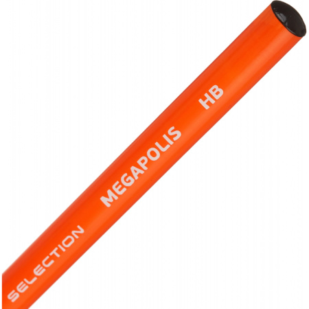 Карандаш чернографитный Attache selection Megapolis заточ. HB, б/ласт.