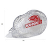 Корректирующая лента 4,2мм х 10м с возм.замены ленты KORES 84424.02
