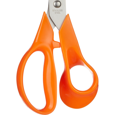 Ножницы Attache Orange 203 мм с пластиковыми эллиптическими ручками