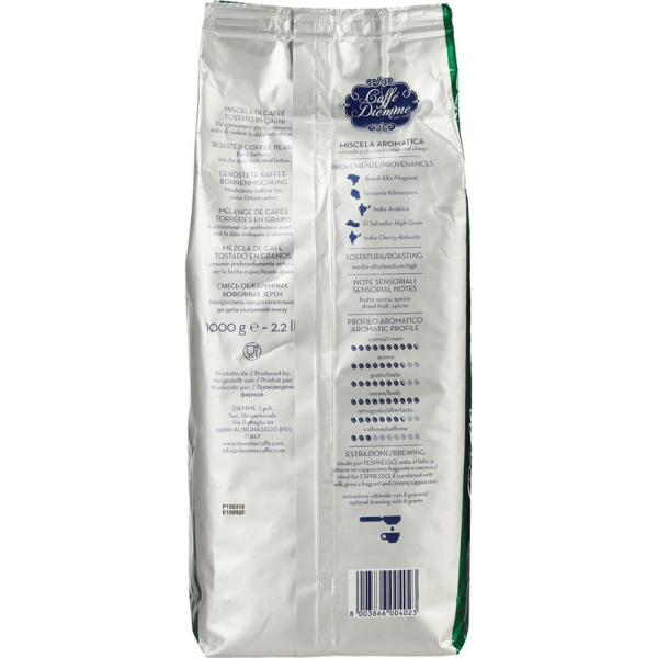 Кофе Diemme Caffe Miscela Aromatica в зернах, 1 кг