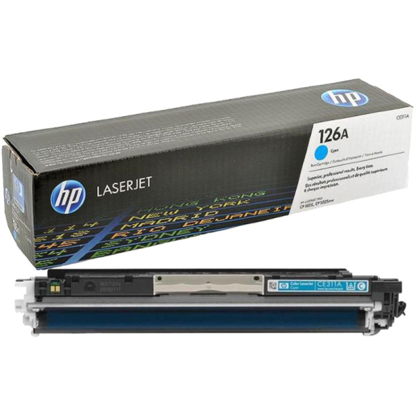 Картридж лазерный HP 126A CE311A гол. для LJ CP1025
