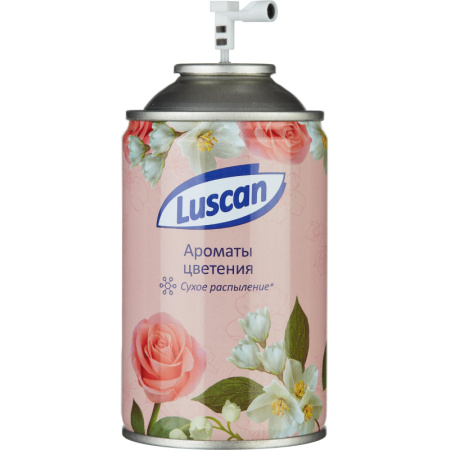 Баллон сменный для автоосвежителя Luscan 250мл Ароматы цветения сух распыл