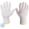 Перчатки защитные нейлоновые JetaSafety JS011n цв. белый р.L (12 пар/уп)