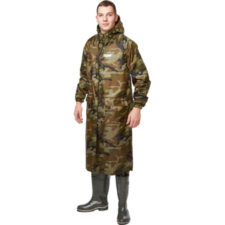 Плащ ПВХ Hunter зл.КМФ 52-54/182-188 4603720761747