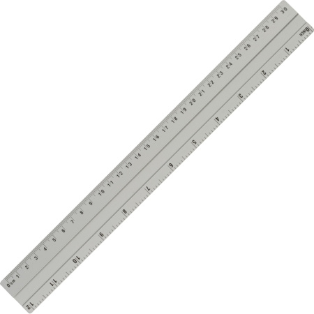 Линейка металлич. 30см Attache Line