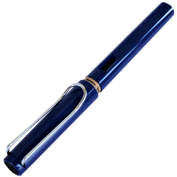 Ручка перьевая Lamy 014 safari, Синий, EF