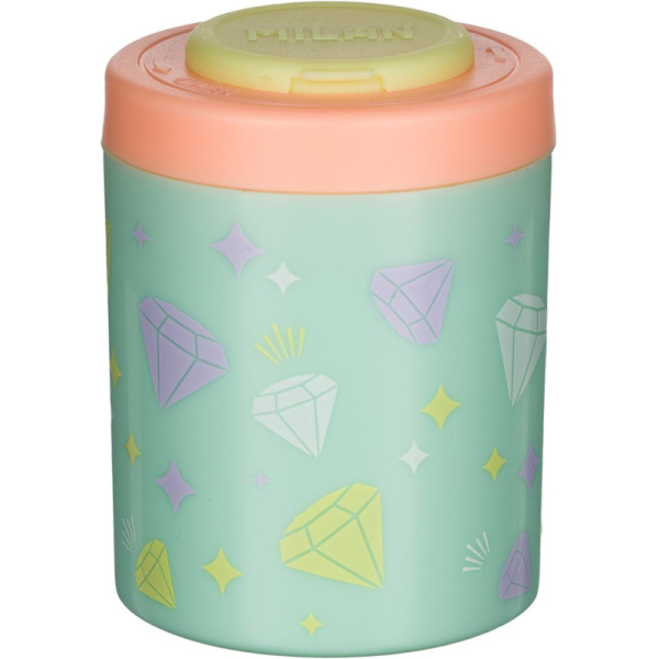 Точилка Milan SUGAR, 2 отверстия, пластик, цвет в ассорт.