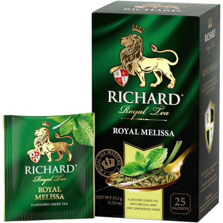 Чай Richard Royal Melissa зелен., 25 пак