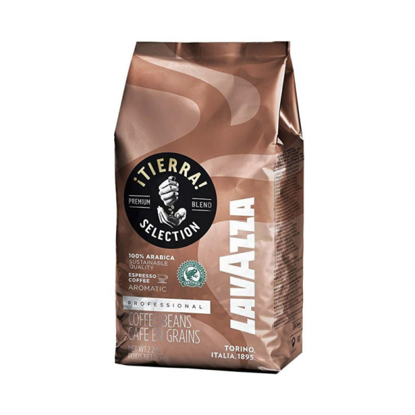 Кофе Lavazza Tierra в зернах, 1кг