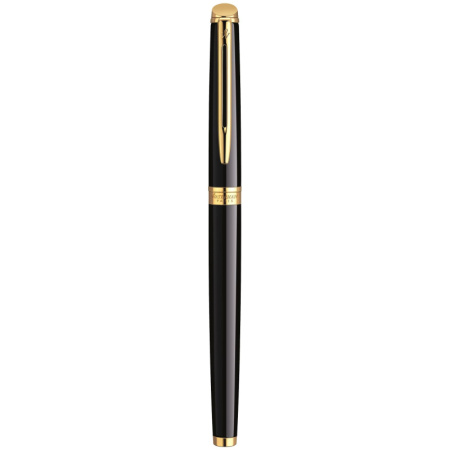 Ручка перьевая WATERMAN HEMISPHERE  S0920610 черн лак с позол,чернила син