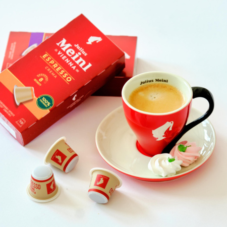 Кофе в капсулах Julius Meinl Эспрессо Крема BIO, 10 кап (94029)
