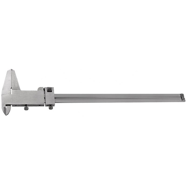 Штангенциркуль 250 мм, цена деления 0,02 мм, металлический, с глубиномером