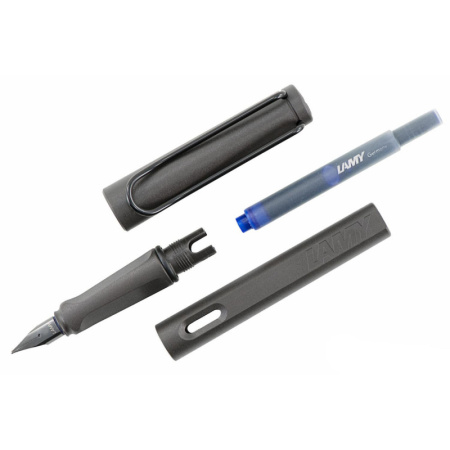 Ручка перьевая Lamy 017 safari, Умбра, EF