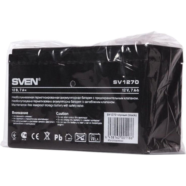 Батарея для ИБП SVEN SV 1270 (12V/7Ah) аккумуляторная