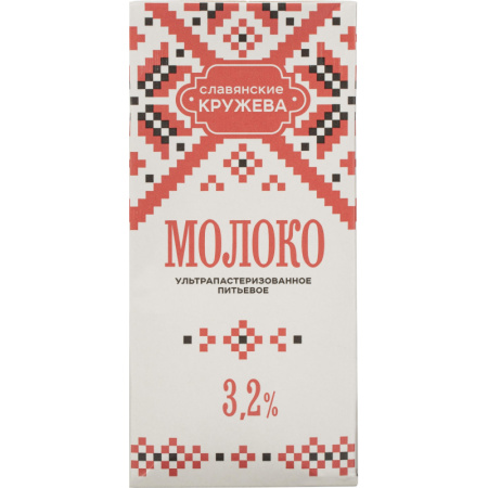 Молоко 3.2% ультрапастер. Узоры 1 л.
