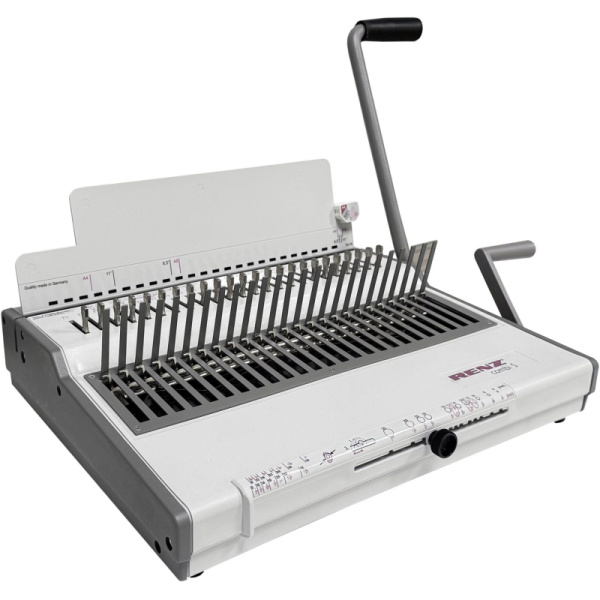 Брошюровщик Renz Combi S, без огр., 20л./500л., пл.пруж.