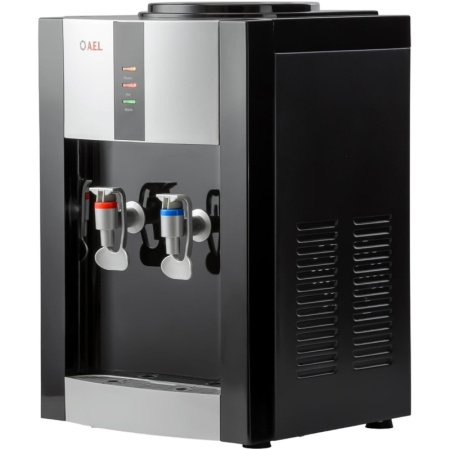 Кулер для воды AEL TK-47 black/silver настольный ,  нагрев/ без охлаждения